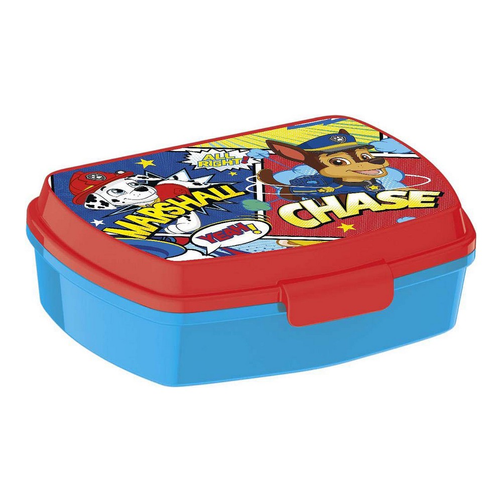 Smörgåslåda The Paw Patrol Friendship Röd Blå (17 x 5.6 x 13.3 cm)