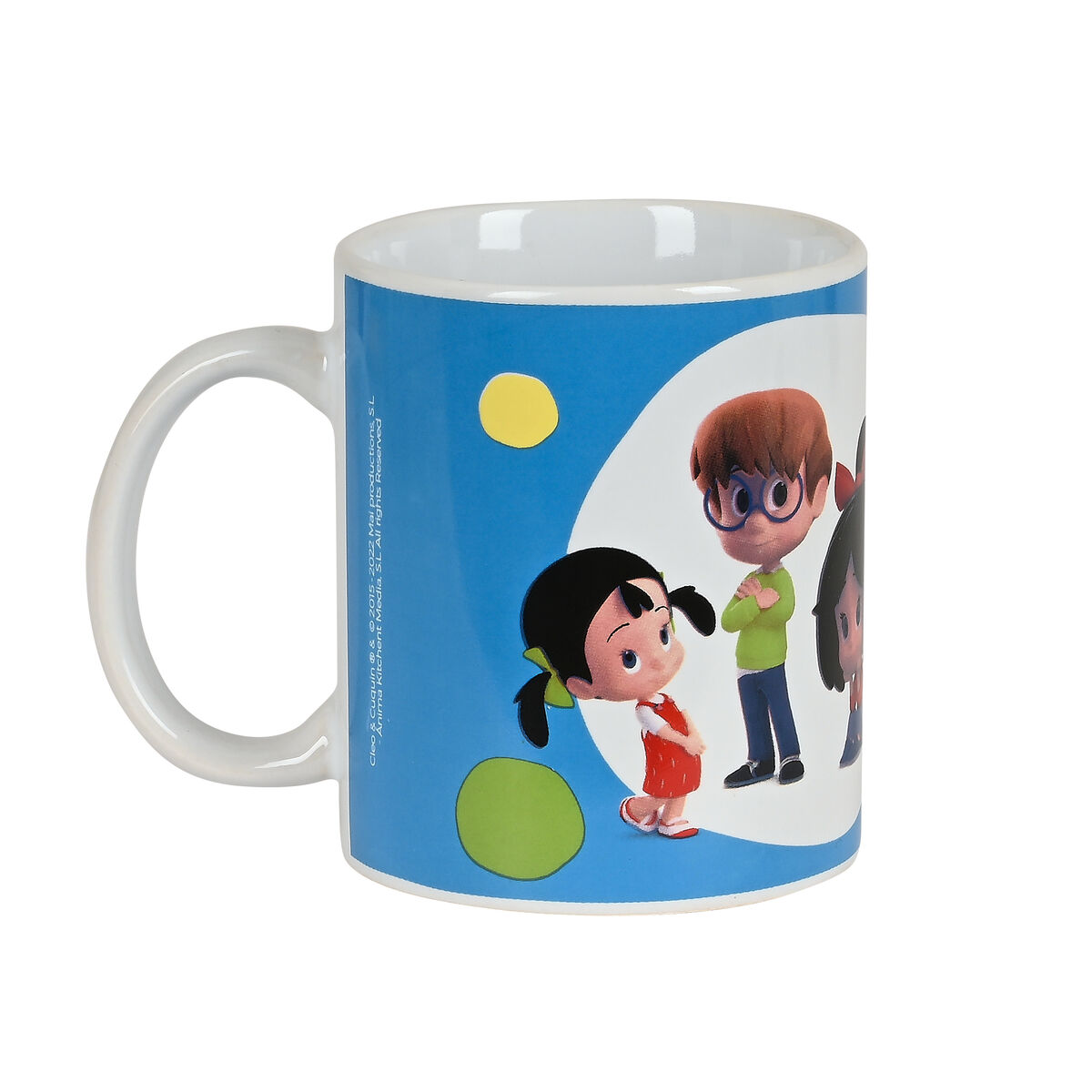 Mugg Cleo & Cuquin Good night Keramik Blå (350 ml) - 3