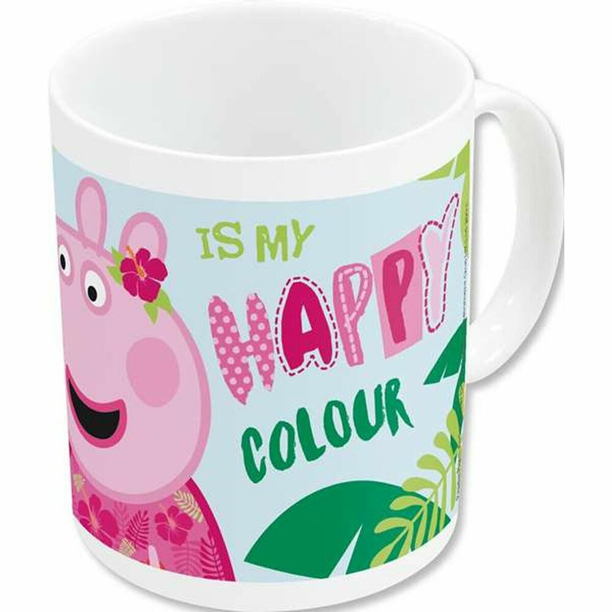 Mugg Peppa Pig Having fun Keramik Ljusrosa (350 ml) - 4