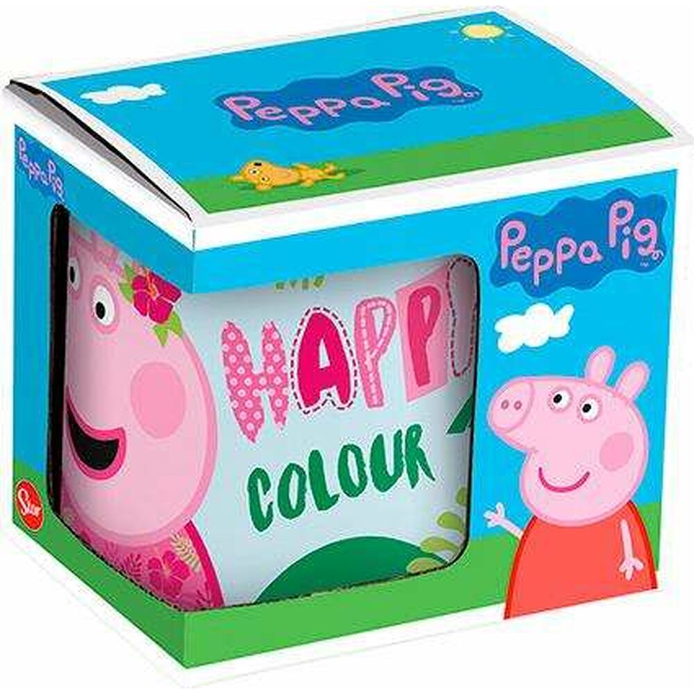 Mugg Peppa Pig Having fun Keramik Ljusrosa (350 ml) - 2