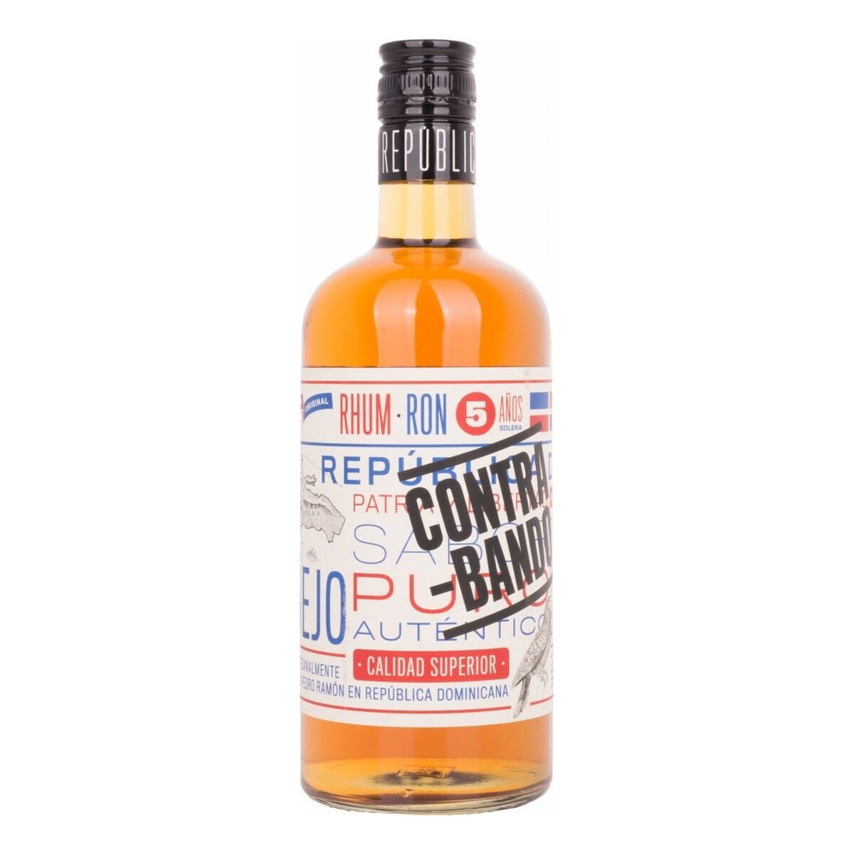 Rom Contrabando Contrabando Años (70 cl) - 2