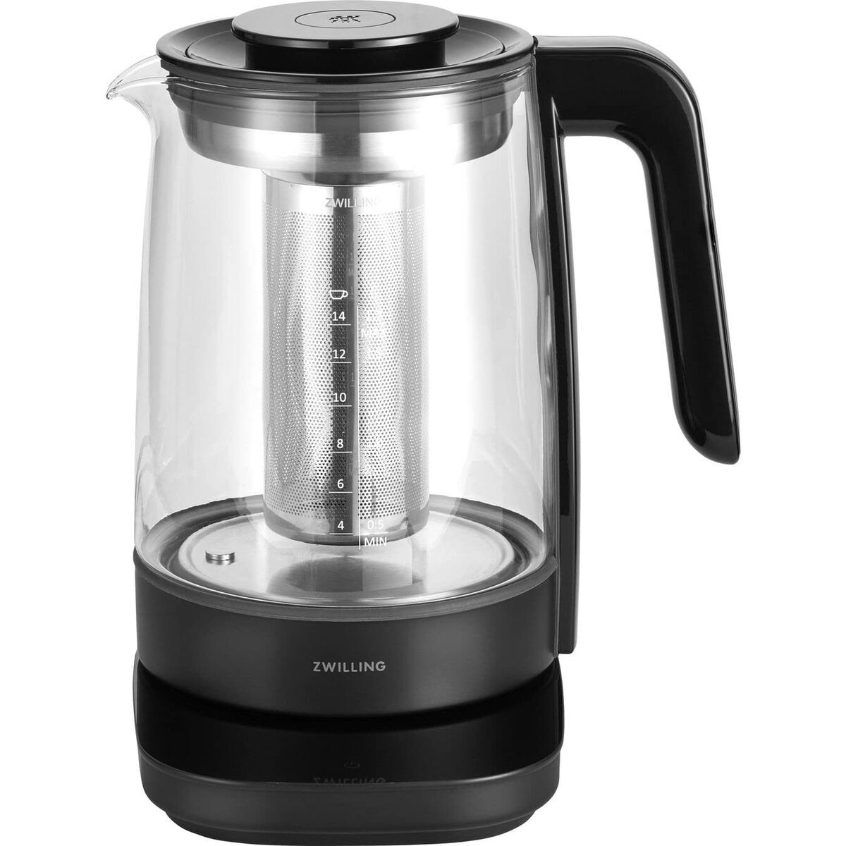 Tekanna Zwilling Enfinigy Svart Glas 1,7 L