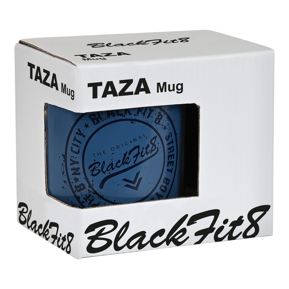 Mugg BlackFit8 Stamp Keramik Blå (350 ml) - 3