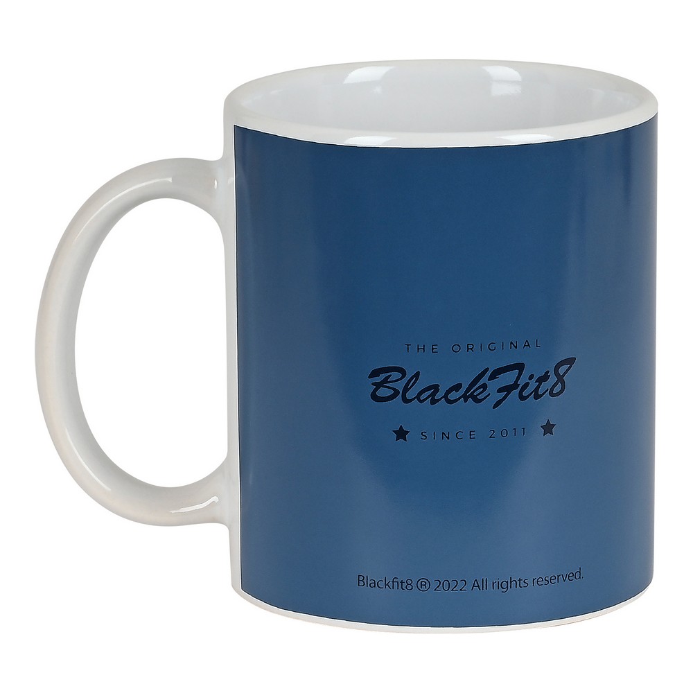 Mugg BlackFit8 Stamp Keramik Blå (350 ml) - 2