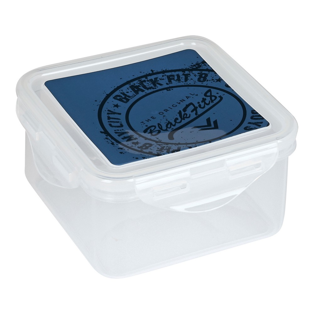 Lunchlåda BlackFit8 Stamp Polyuretan Blå (13 x 7.5 x 13 cm)