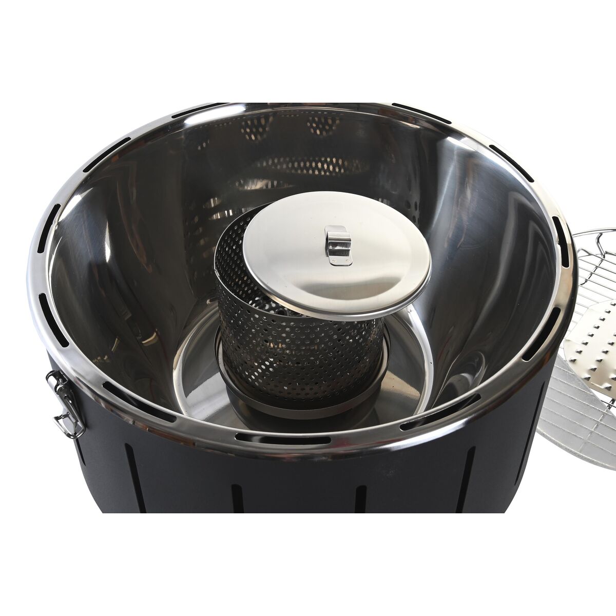 Grill DKD Home Decor Stål PVC (34,5 x 34,5 x 25 cm) - 4