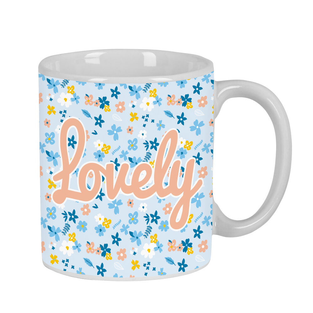 Mugg Moos Lovely Keramik Ljusblå (350 ml)