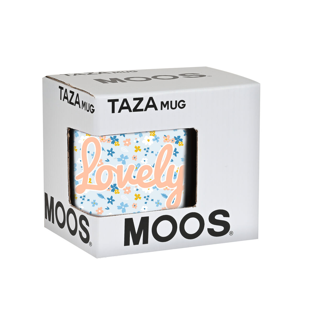 Mugg Moos Lovely Keramik Ljusblå (350 ml) - 5