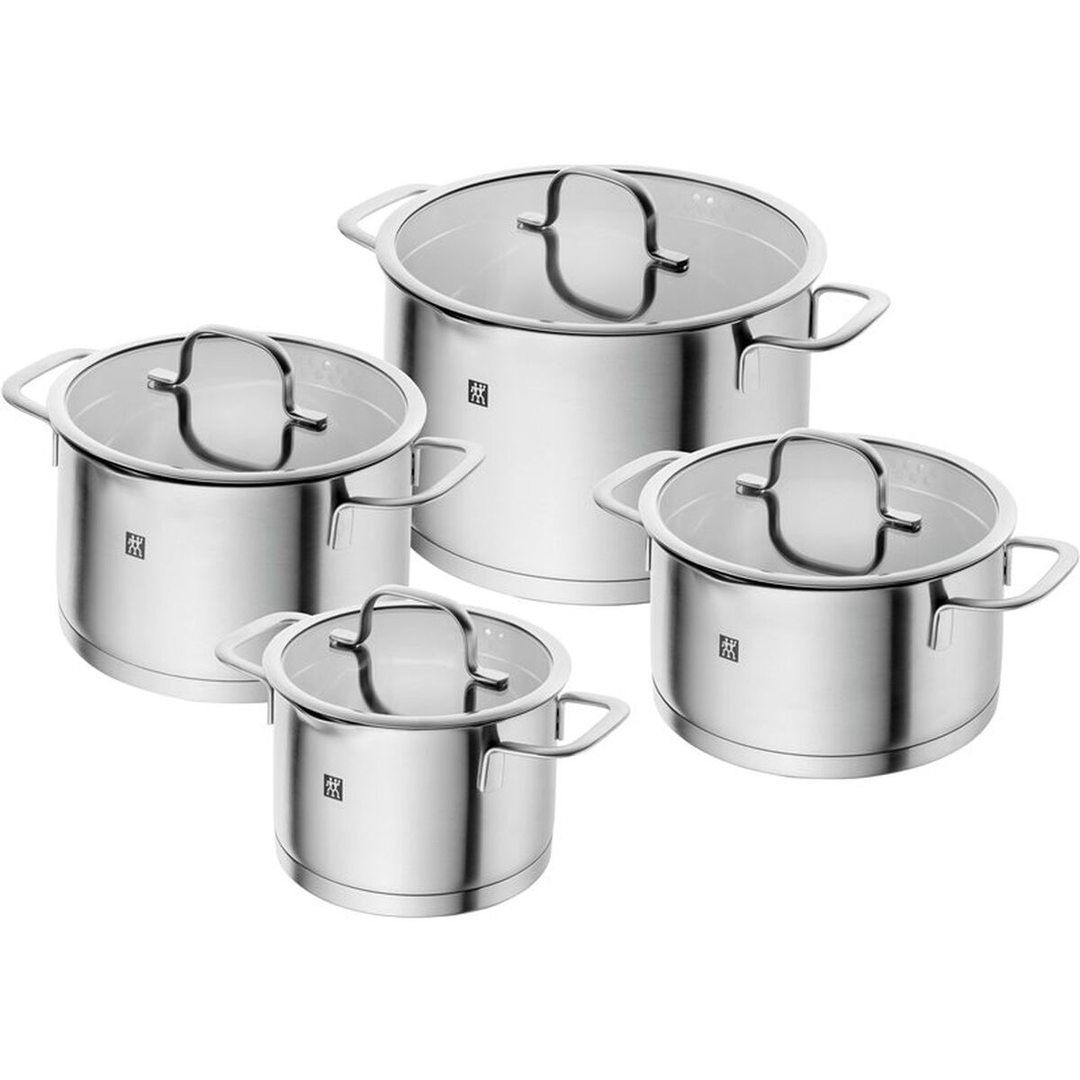Kastrull med lock Zwilling TrueFlow Stål Rostfritt stål 4 Delar 2 L