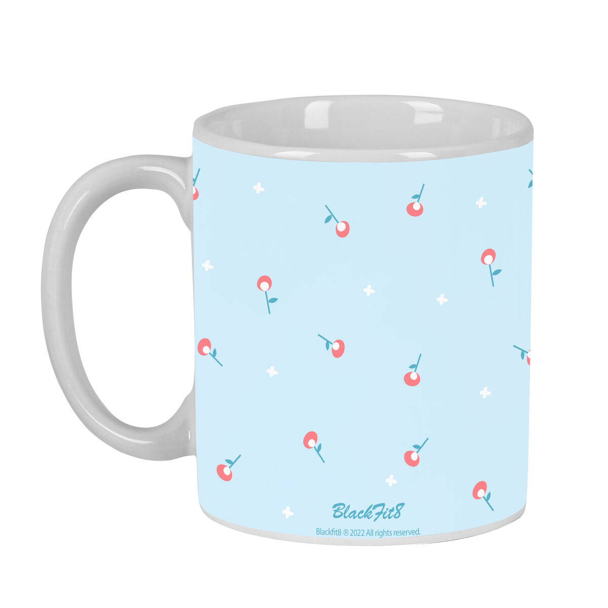 Mugg BlackFit8 Mariposa Keramik Ljusblå (350 ml) - 3