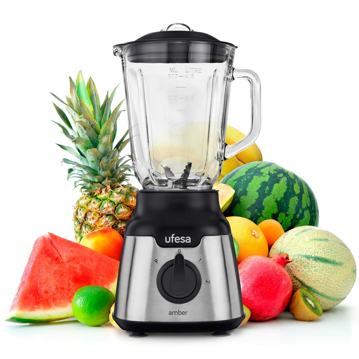 Glasmixer UFESA BS4000 AMBER 900 W Silvrig