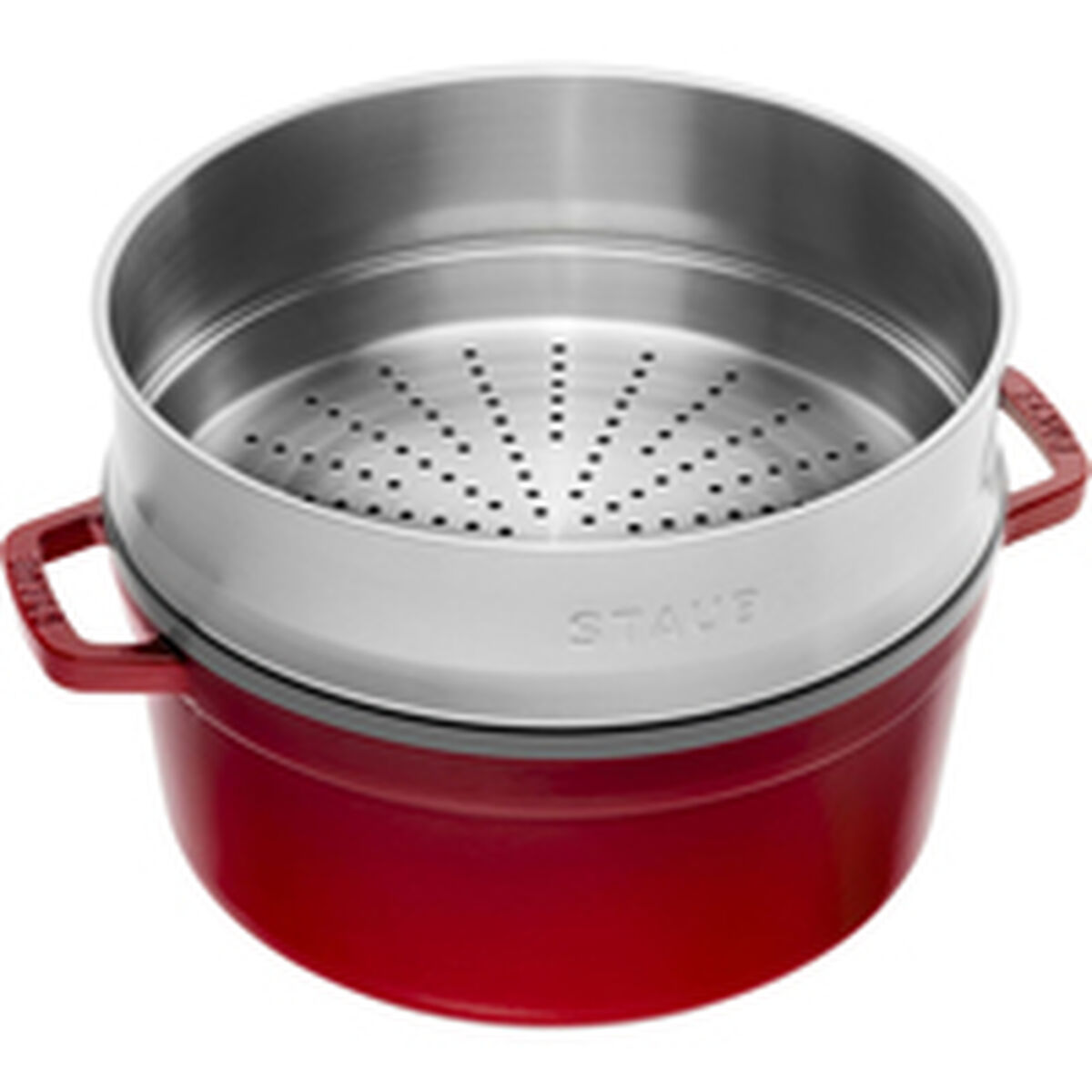 Kastrull Zwilling STAUB LA COCOTTE Röd Cerise Gjutjärn 1 antal (1 Delar) - 2