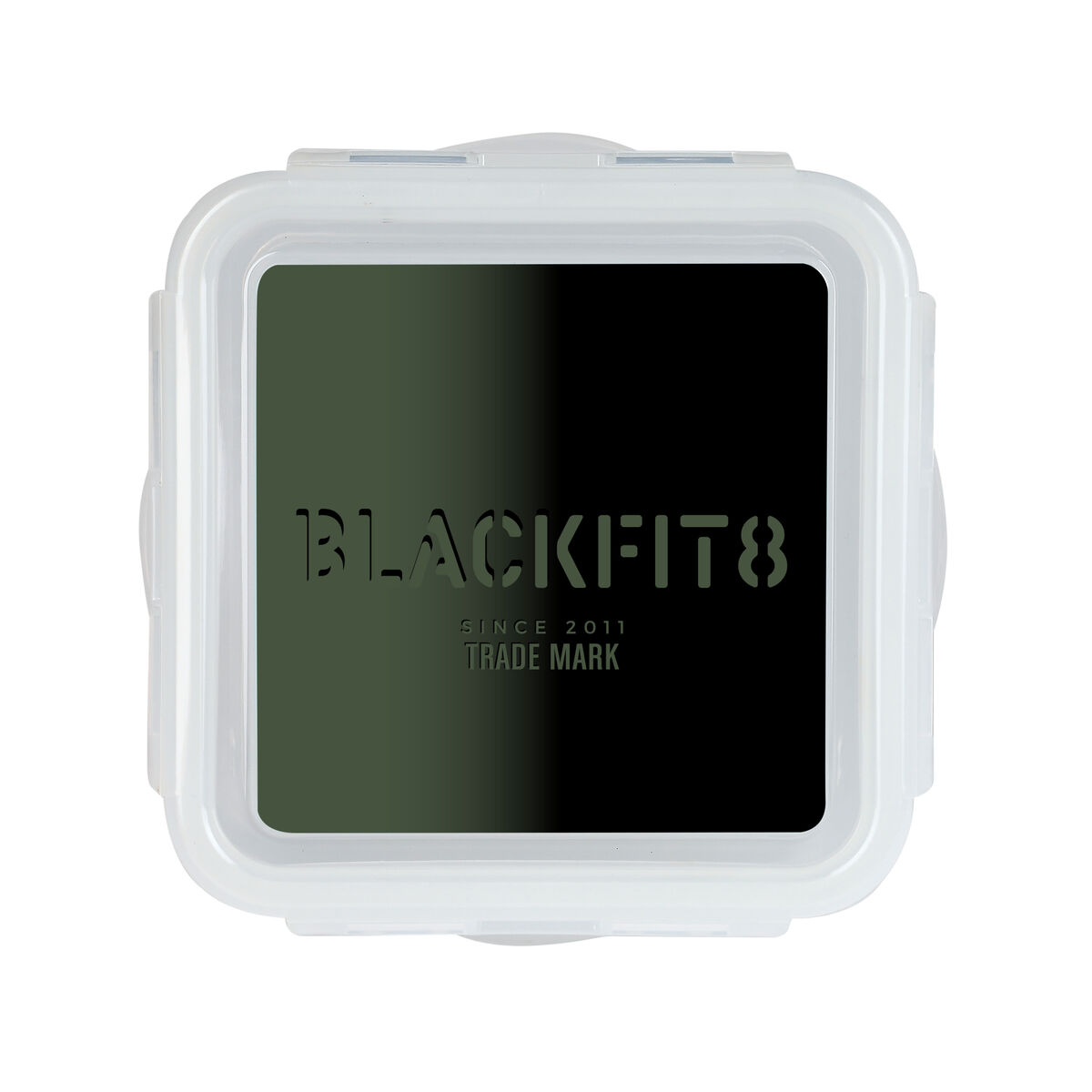 Lunchlåda BlackFit8 Gradient Plast Svart Armégrön (13 x 7.5 x 13 cm) - 2