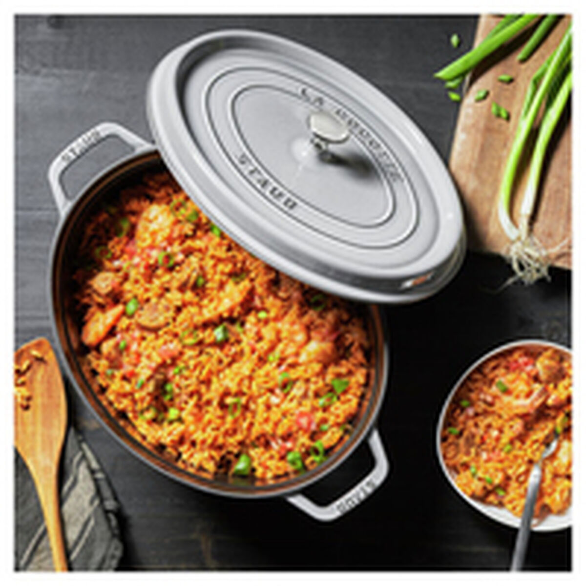 Kastrull Zwilling La Cocotte Grå Grafit Metall Gjutjärn 1 Delar 5,5 L - 2