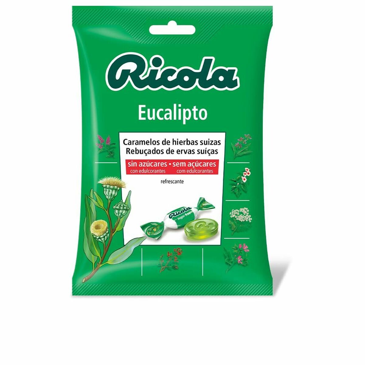 Godis Ricola Eukalyptus