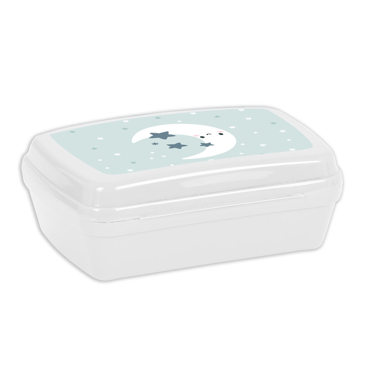 Smörgåslåda Safta Luna Plast Grå (17 x 6 x 14 cm) - 2