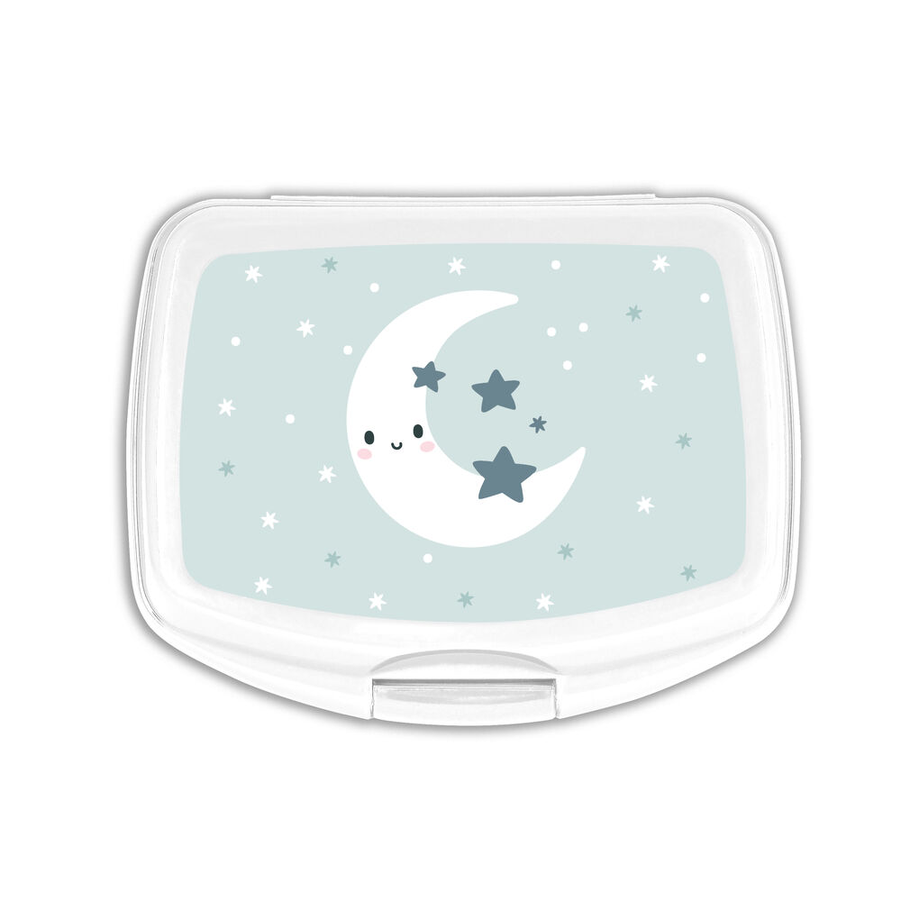 Smörgåslåda Safta Luna Plast Grå (17 x 6 x 14 cm) - 3