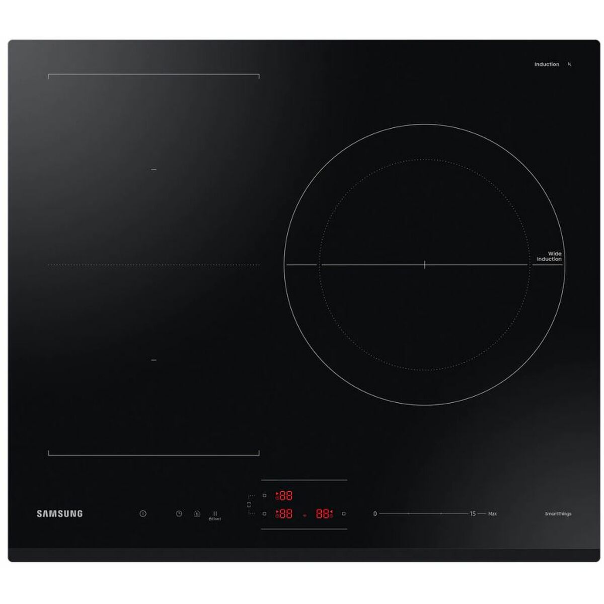 Induktionshäll Samsung NZ63B5046GK/U2 7400 W 59 cm