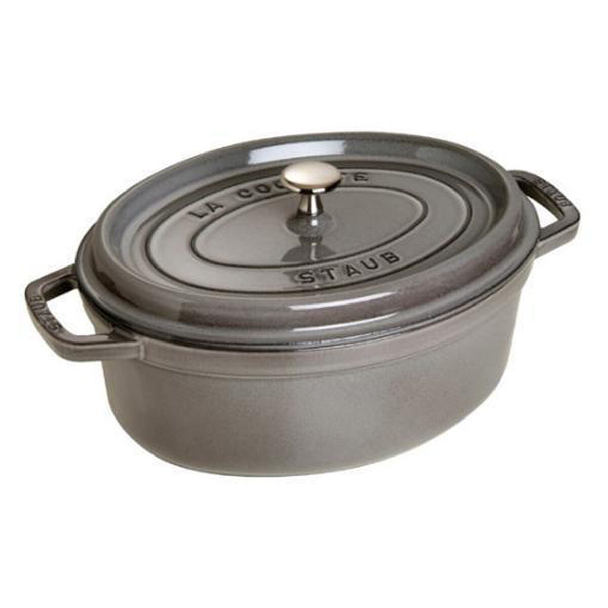 Kastrull Zwilling Cocotte Grå Gjutjärn 27 cm 3,2 L