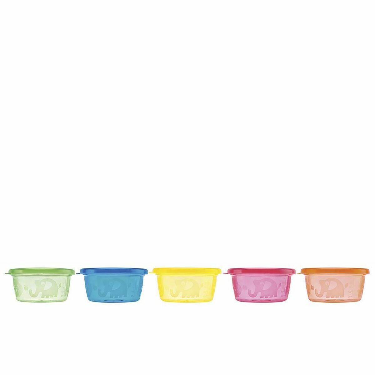 Lunchlådor, set Nûby (6 x 300 ml) - 2