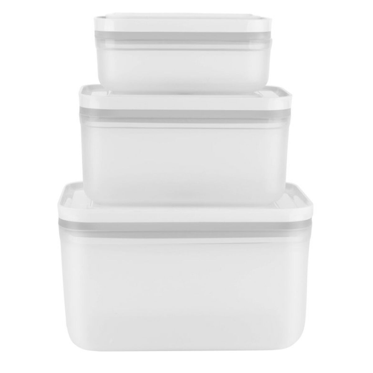 Lunchlåda Zwilling Fresh & Save Vit Grå Multicolour Plast Rektangulär 1,1 L (3 antal)