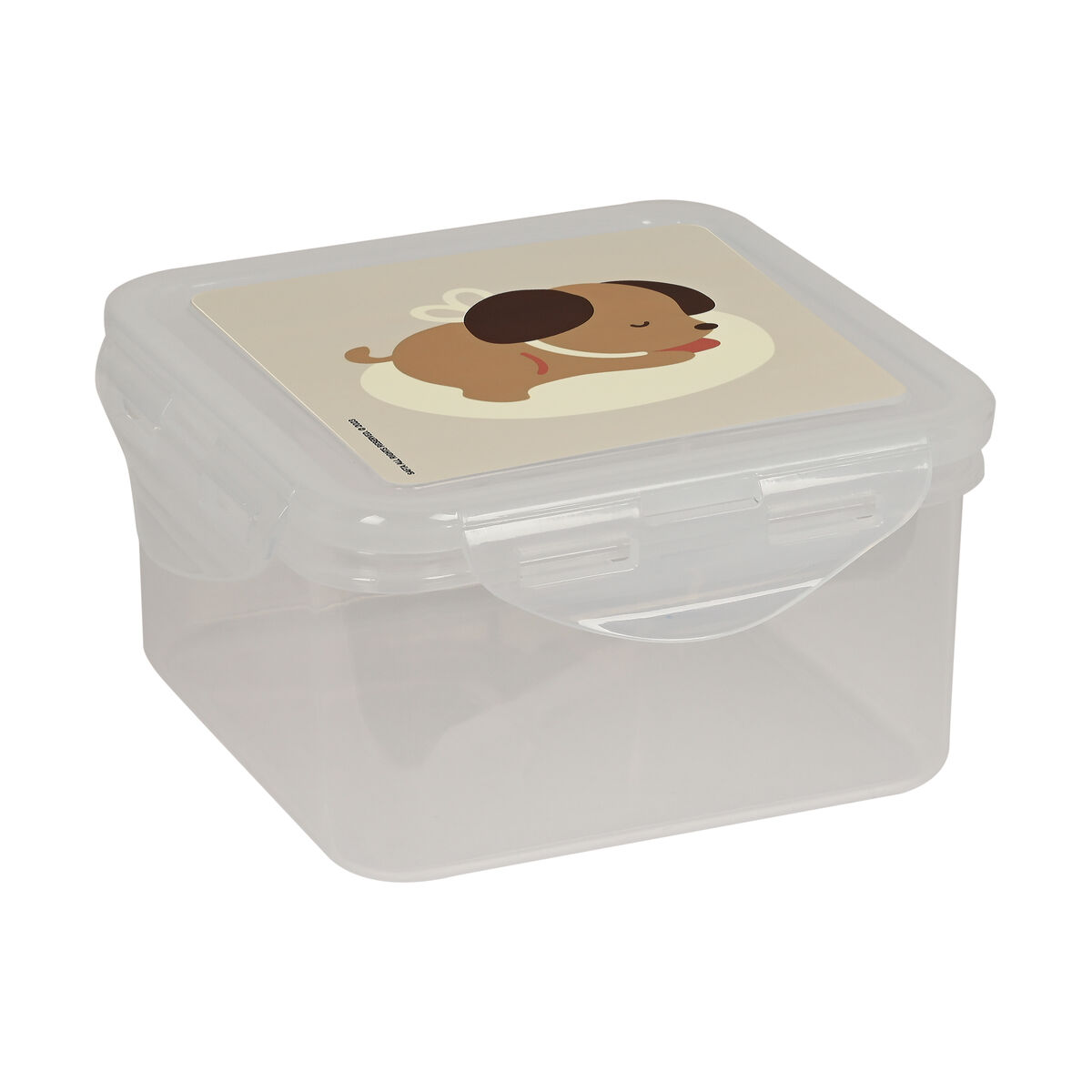 Lunchlåda Safta Puppy 13 x 7.5 x 13 cm Beige