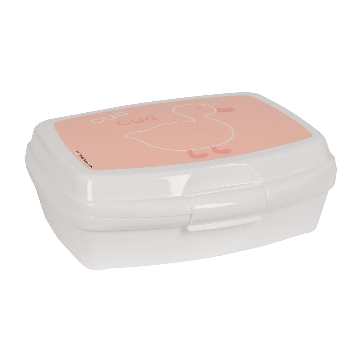 Smörgåslåda Safta Patito 17 x 6 x 14 cm Rosa
