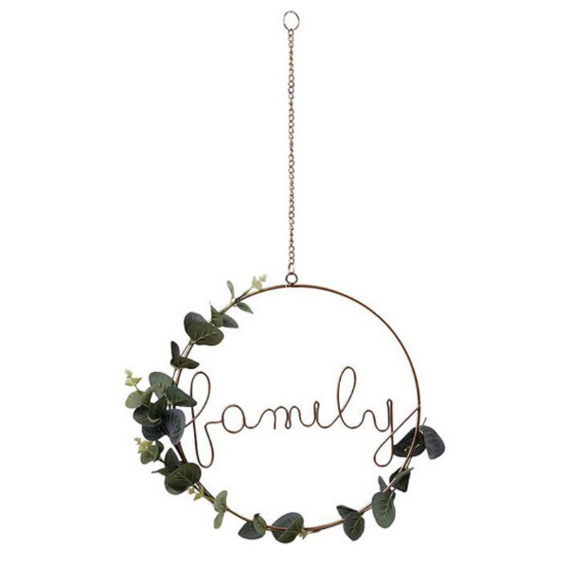 Skylt S1123181 Family Gyllene Ø 31 cm - 2
