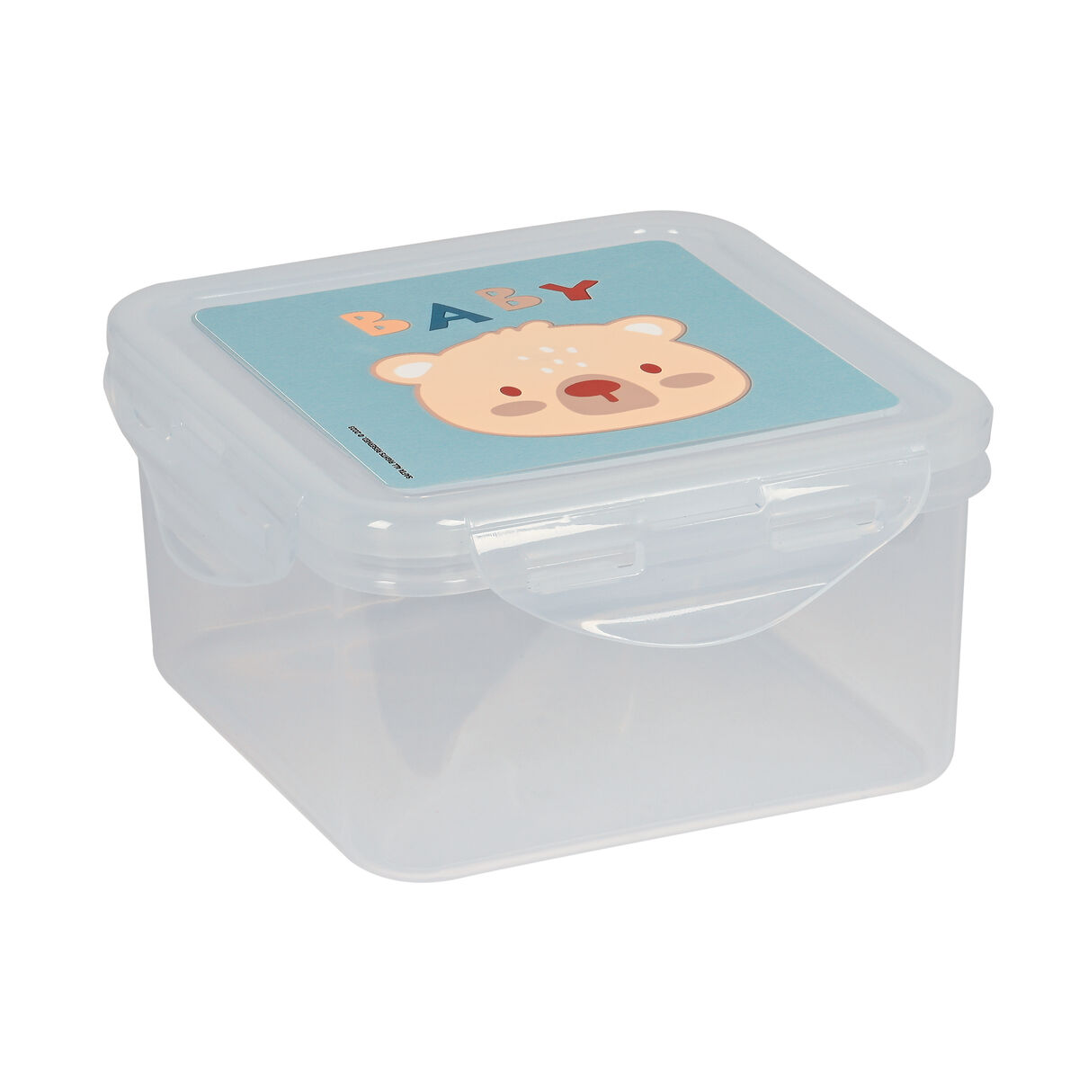 Lunchlåda Safta Baby bear 13 x 7.5 x 13 cm Blå
