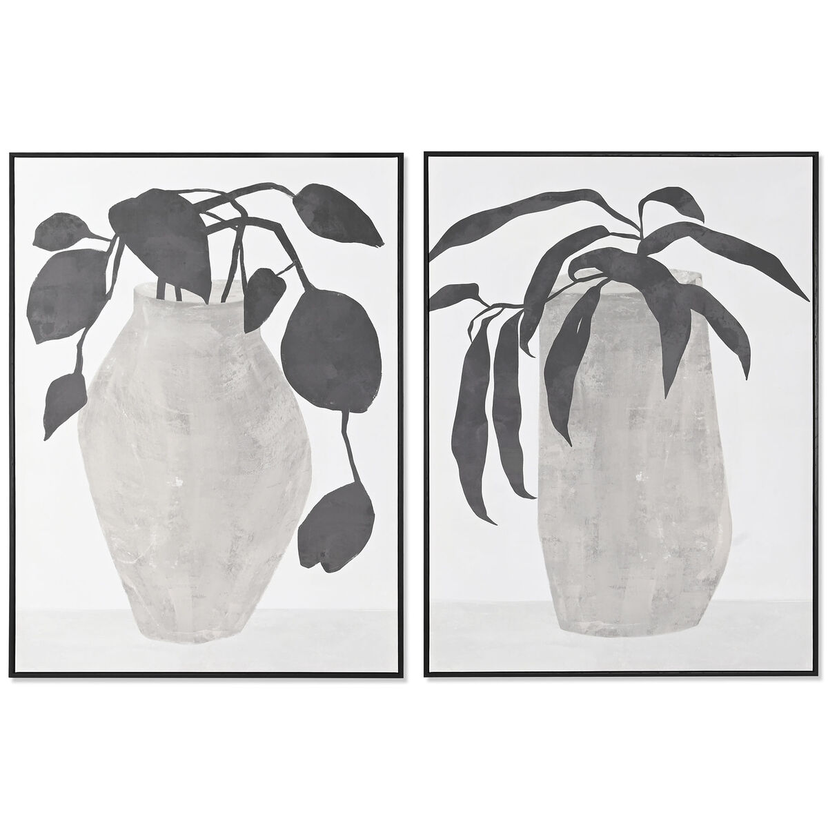 Tavla DKD Home Decor Vas 90 x 4 x 120 cm Urban (2 antal)