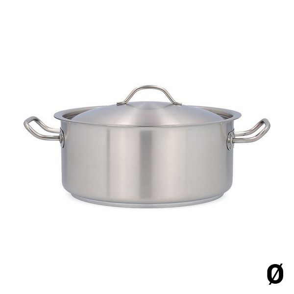 Kastrull med lock Quid Professional Koncept Rostfritt stål 18/10, Mått: 28 cm