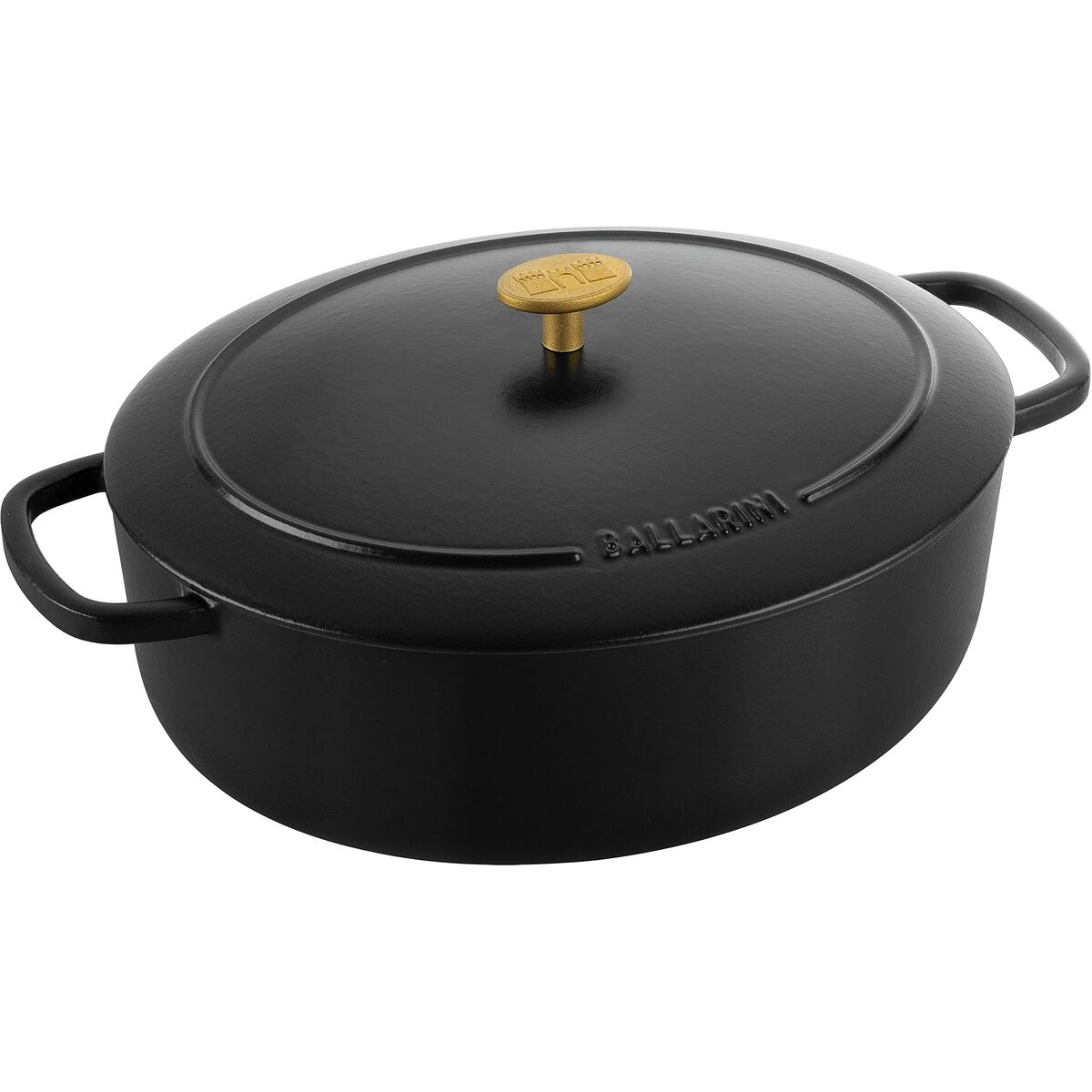 Stekpanna Ballarini BELLAMONTE Svart Gyllene Gjutjärn Ø 31 cm 31 cm