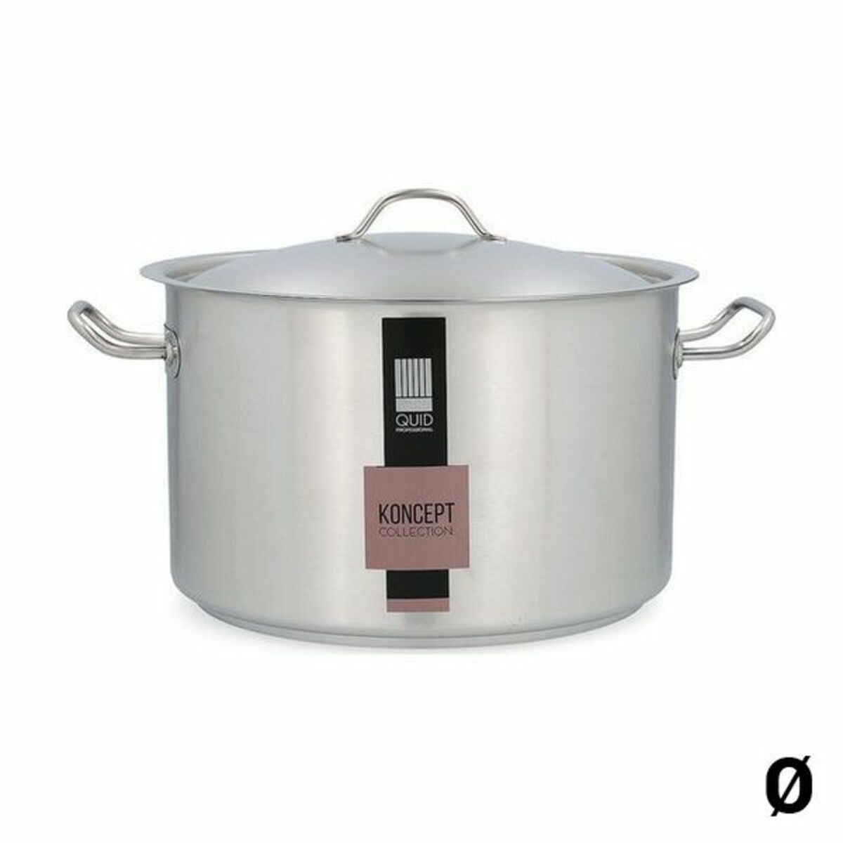 Kastrull med lock Quid Professional Koncept Rostfritt stål 18/10, Mått: 30 cm - 7