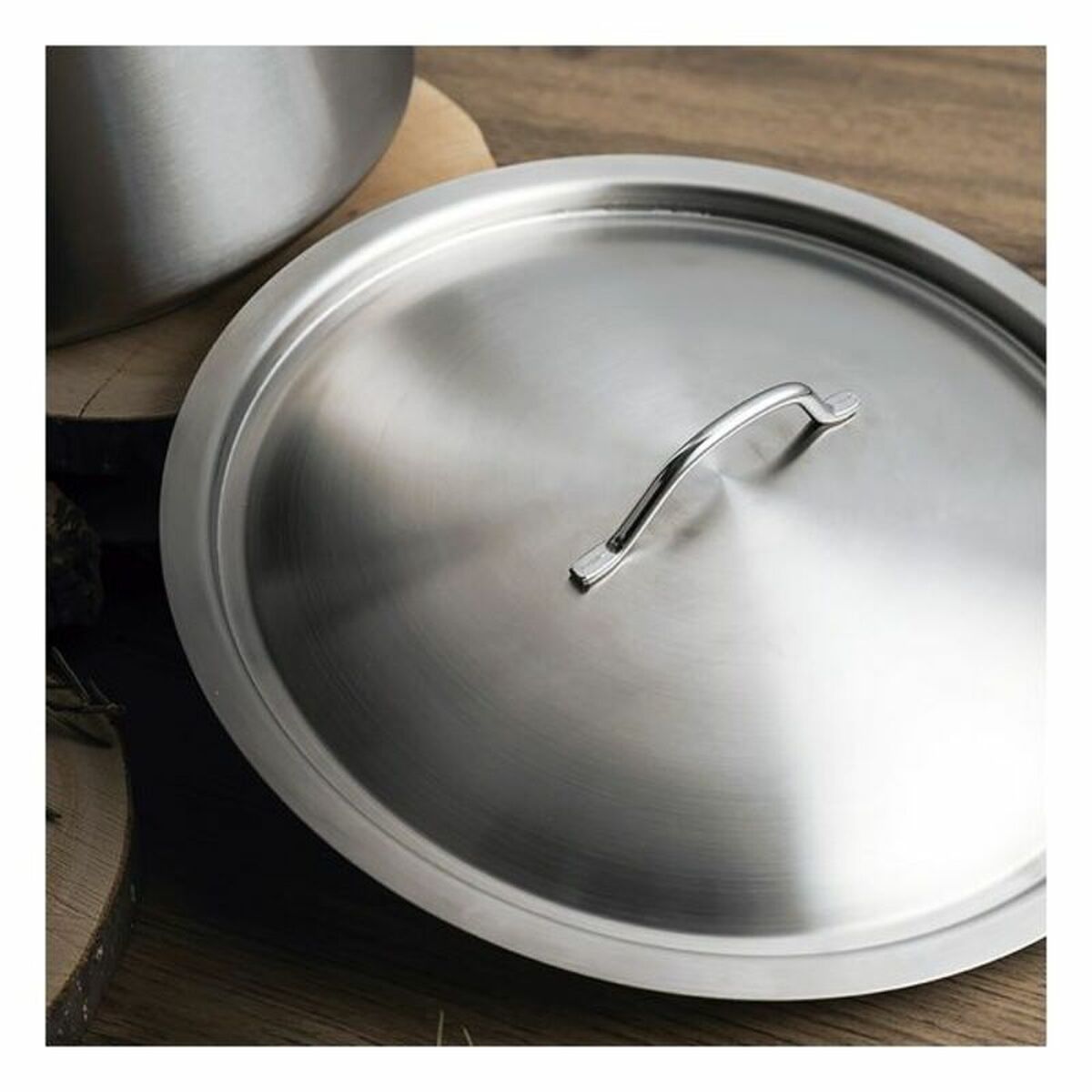Kastrull med lock Quid Professional Koncept Rostfritt stål 18/10, Mått: 30 cm - 8