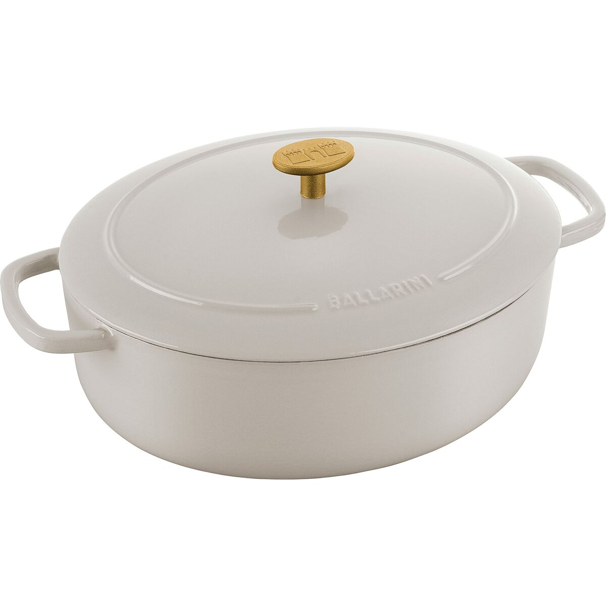 Stekpanna Ballarini BELLAMONTE Gyllene Elfenben Gjutjärn Ø 31 cm 31 cm
