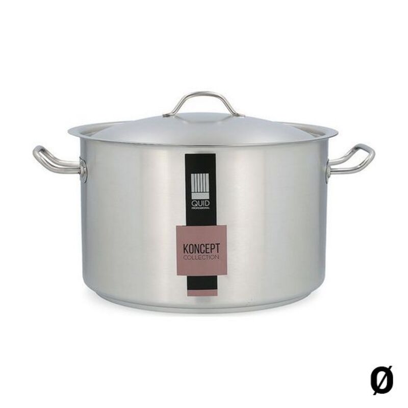Kastrull med lock Quid Professional Koncept Rostfritt stål 18/10, Mått: 32 cm