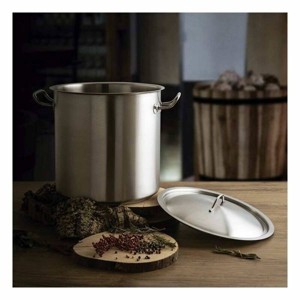 Kastrull med lock Quid Professional Koncept Rostfritt stål 18/10, Mått: 35 cm - 10
