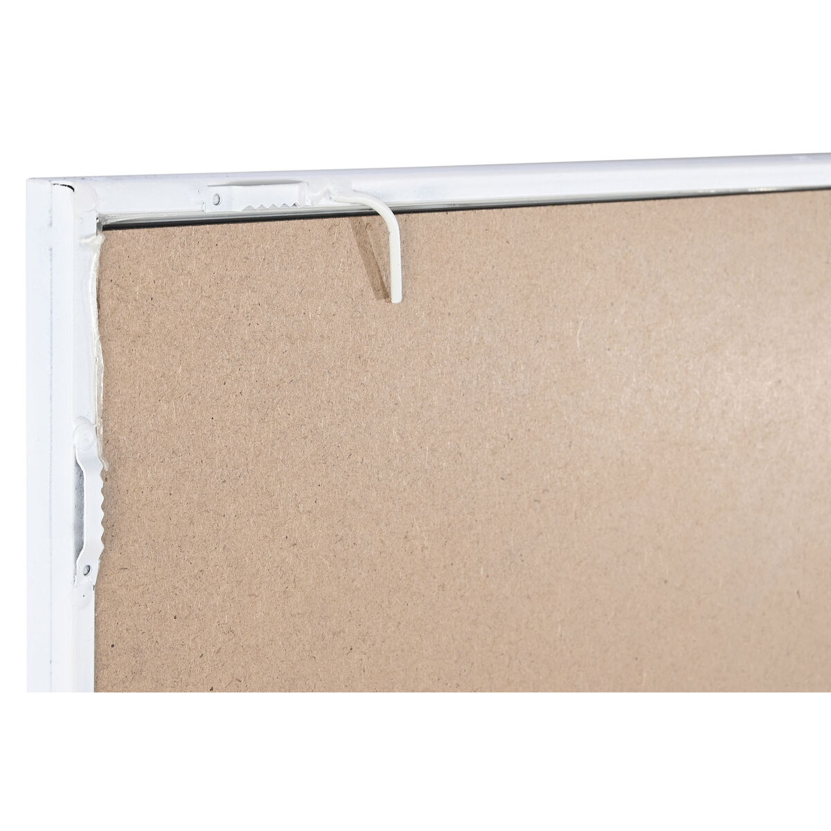 Väggspegel DKD Home Decor Vit Glas Järn Speglar Fönster 90 x 1 x 150 cm - 2