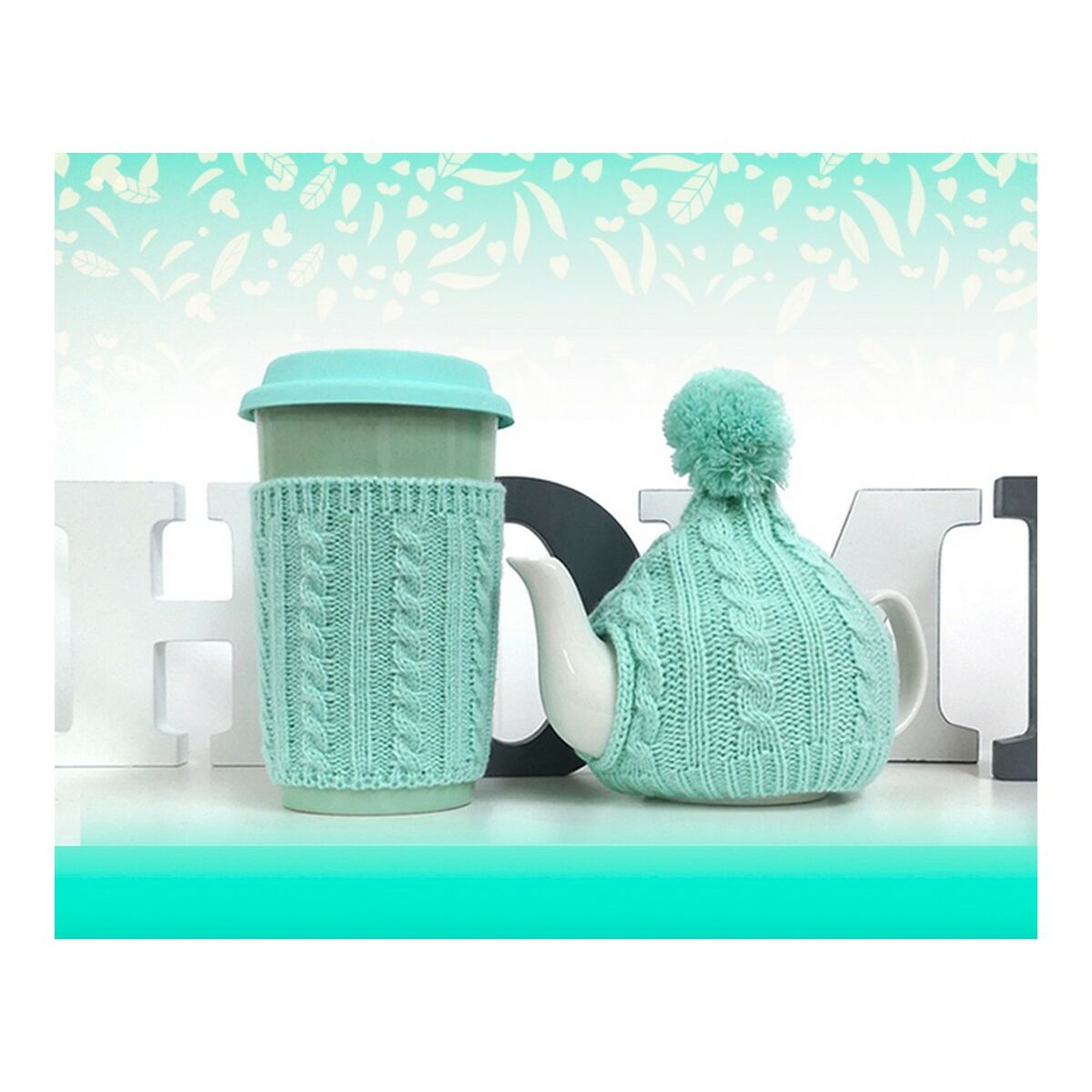 Set 1 Csésze Edények Blå (2 pcs) - 2