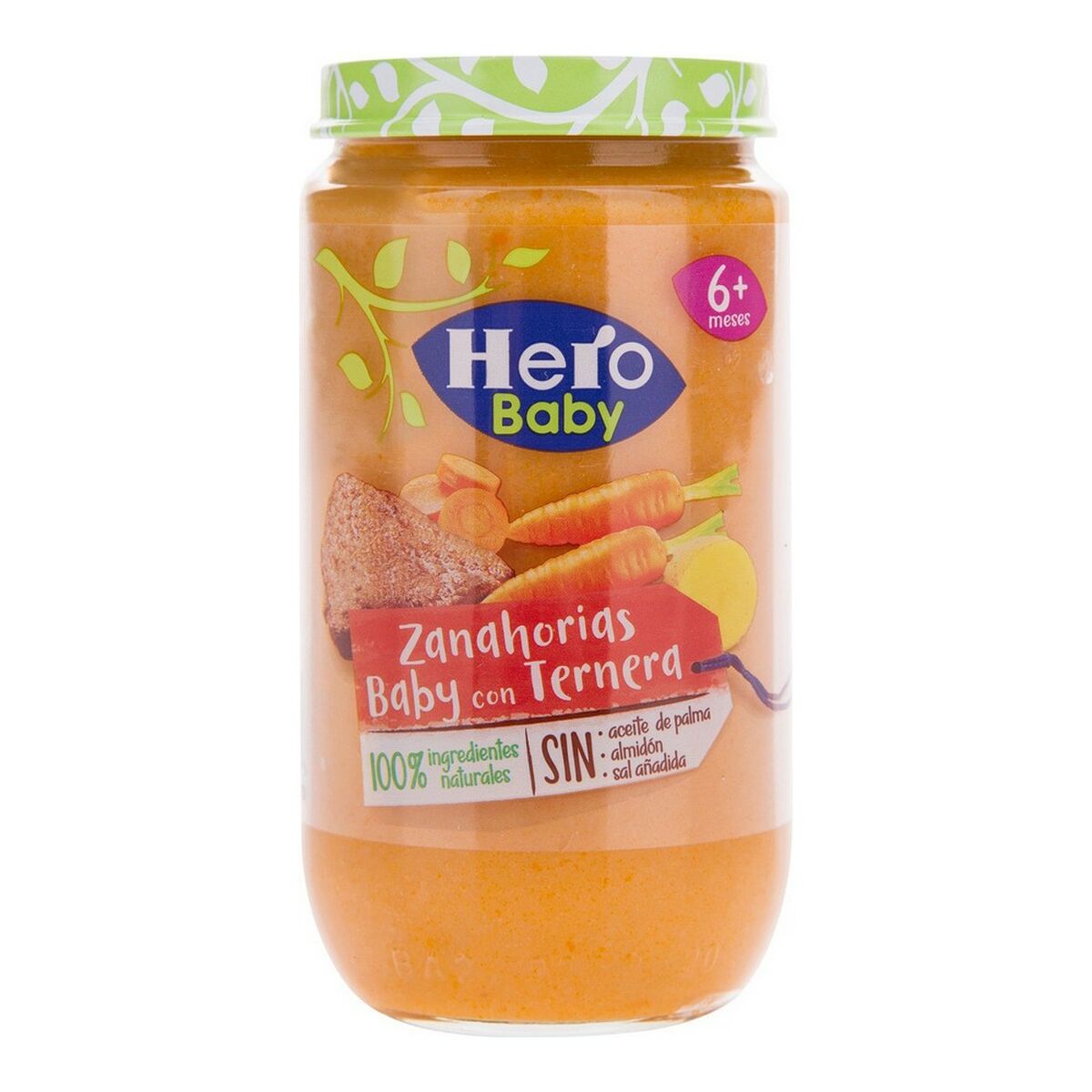Barnmat Hero Riven morot Kalvkött (235 gr) - 2