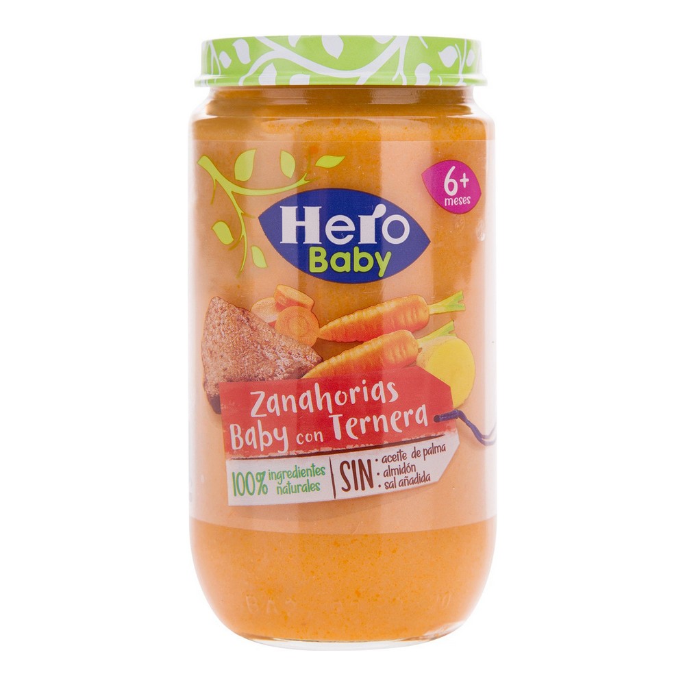 Barnmat Hero Riven morot Kalvkött (235 gr)