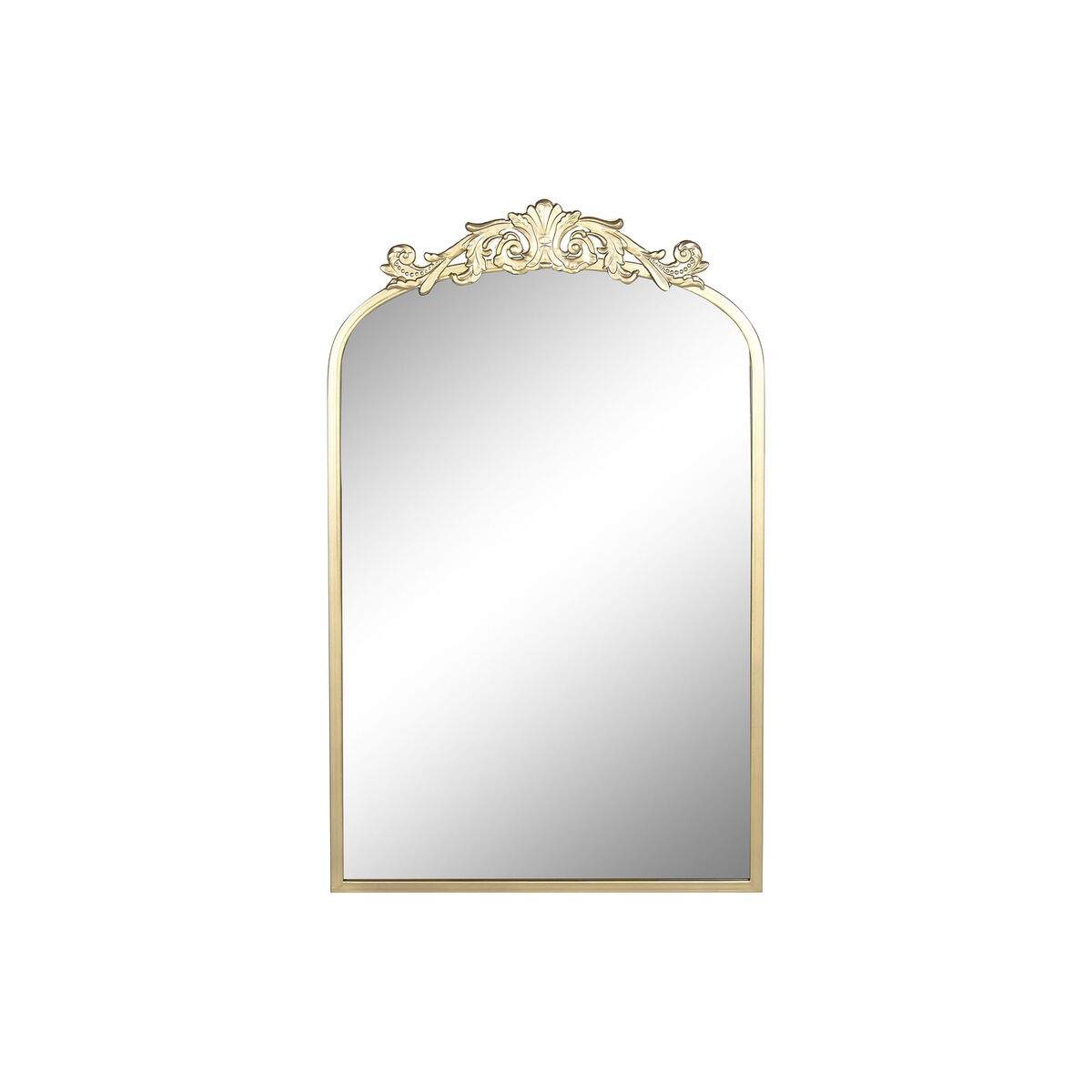 Väggspegel DKD Home Decor 60 x 2,5 x 98 cm Glas Gyllene Metall Romantisk - 2
