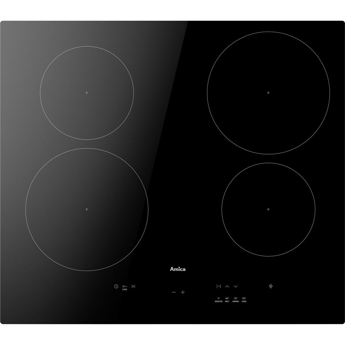 Induktionshäll Amica PIH6540PHTUN 56 cm 59,2 cm