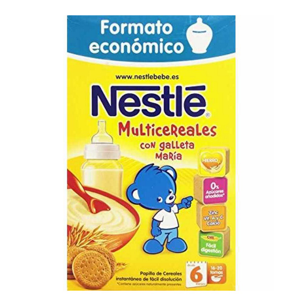 Puré för barn Nestle Flingor Galleta (500 gr)