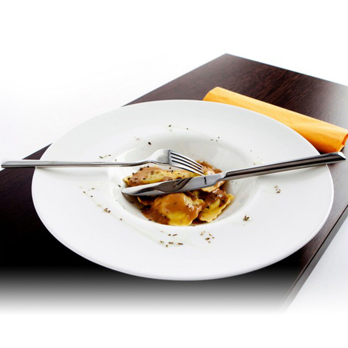 Set med dessertgafflar Amefa Metropole (12 pcs) Stål Metall 12 antal 19,4 cm - 3