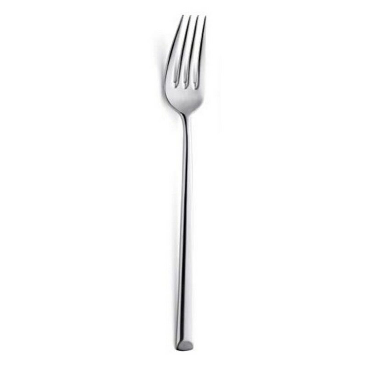 Set med dessertgafflar Amefa Metropole (12 pcs) Stål Metall 12 antal 19,4 cm - 4