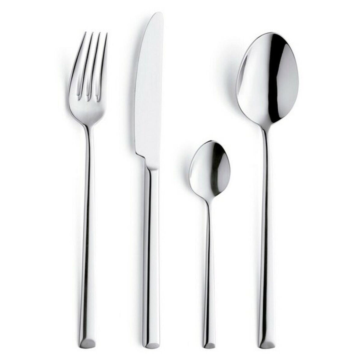 Dessertsked Amefa Metropole Metall 19,2 cm (12 antal) - 5