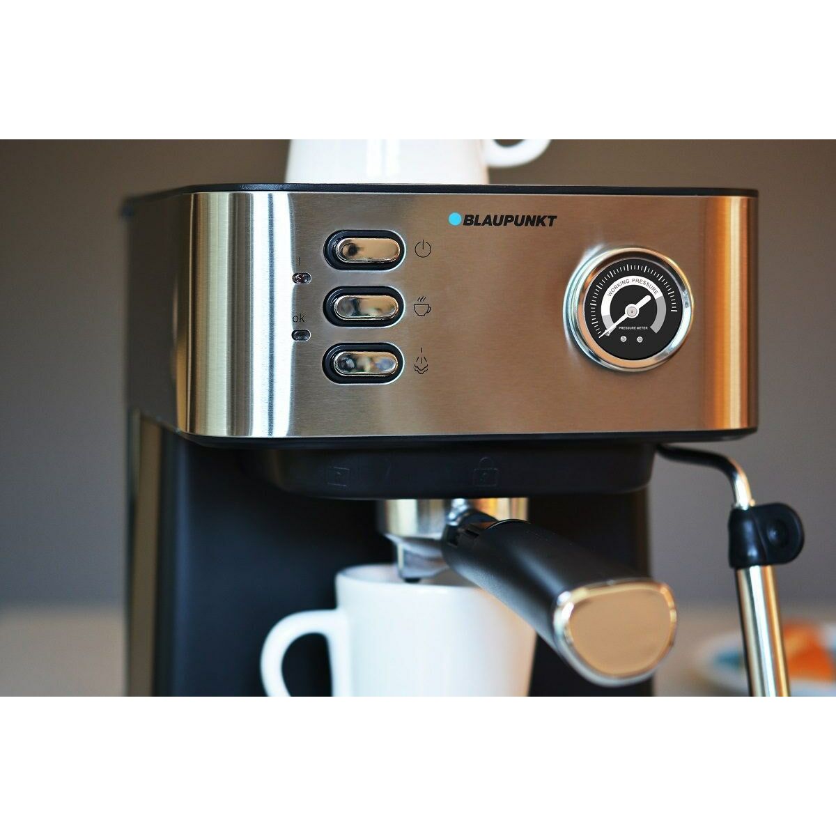 Superautomatisk kaffebryggare Blaupunkt CMP312 Svart 850 W 2 Csészék 1,6 L - 2