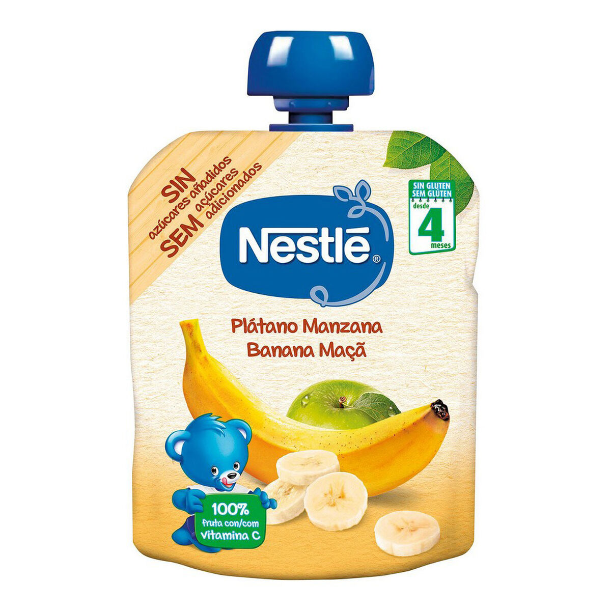Barnmat Nestle Äpple Banan (90 gr) - 2