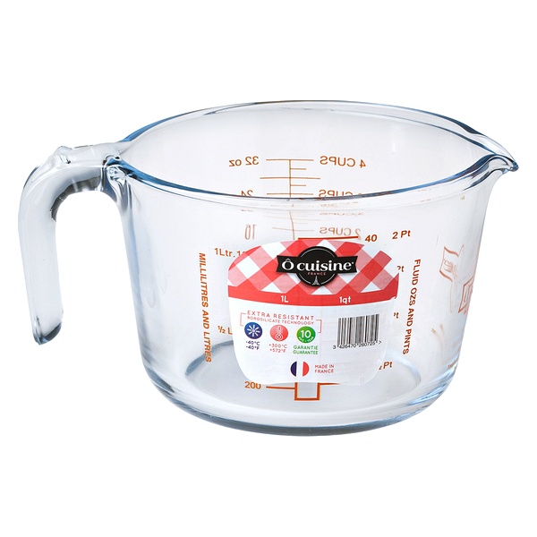 Måttkanna Ô Cuisine Transparent Glas, Kapacitet: 0,5 L - 4